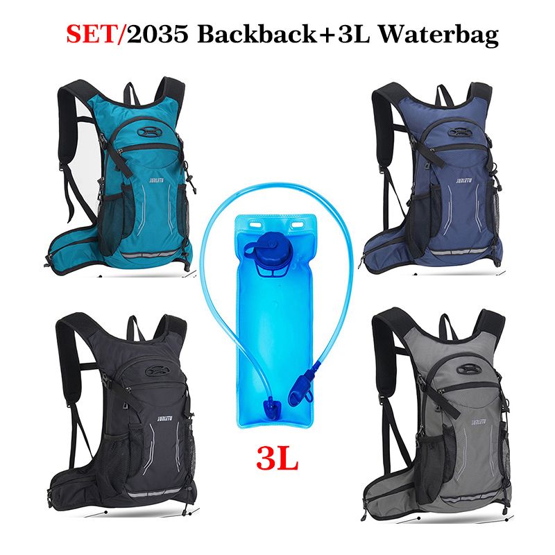 Outdoor Cycling Water Bag Backpack Set 2L 3L Running Hydration Knapsack MTB Refill Water Bladder Rucksack For Sports