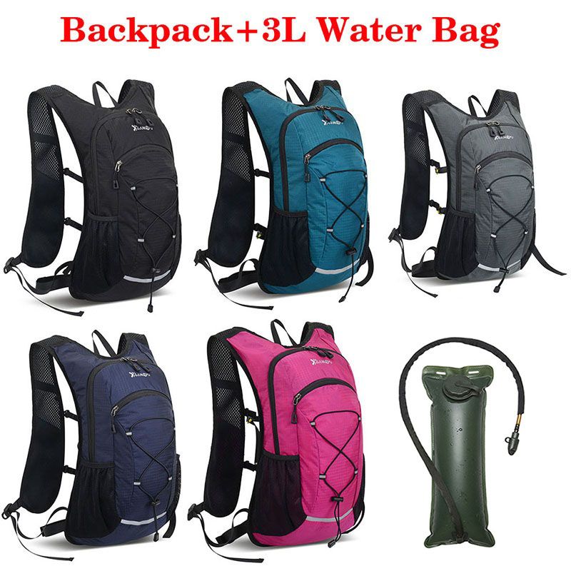 Waterproof Bicycle Cycling Water Bag Backpack Outdoor Sport Hydration Pack 2L Indder Bladder For Running Mountaineering Hiking